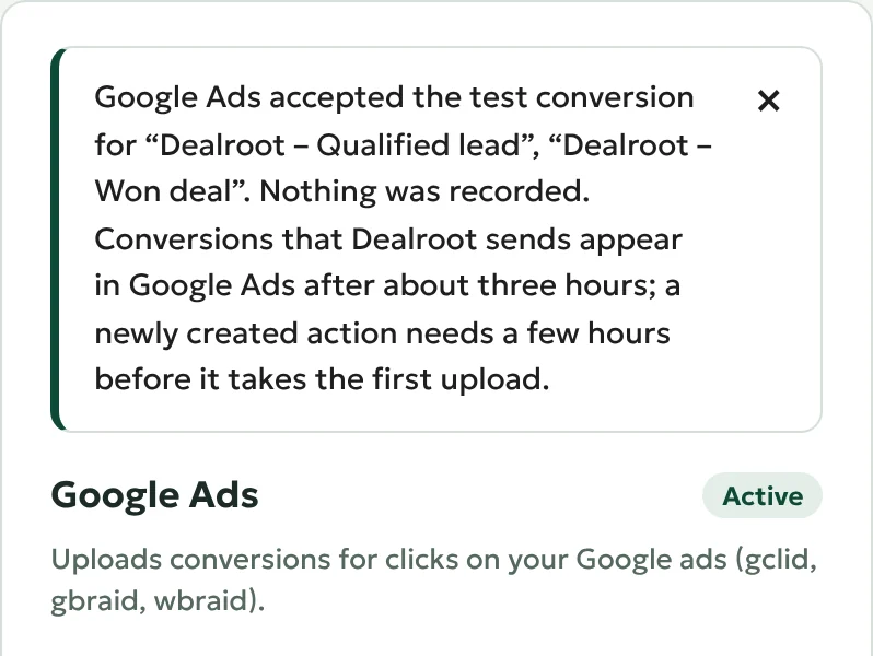 Connect your ad accounts